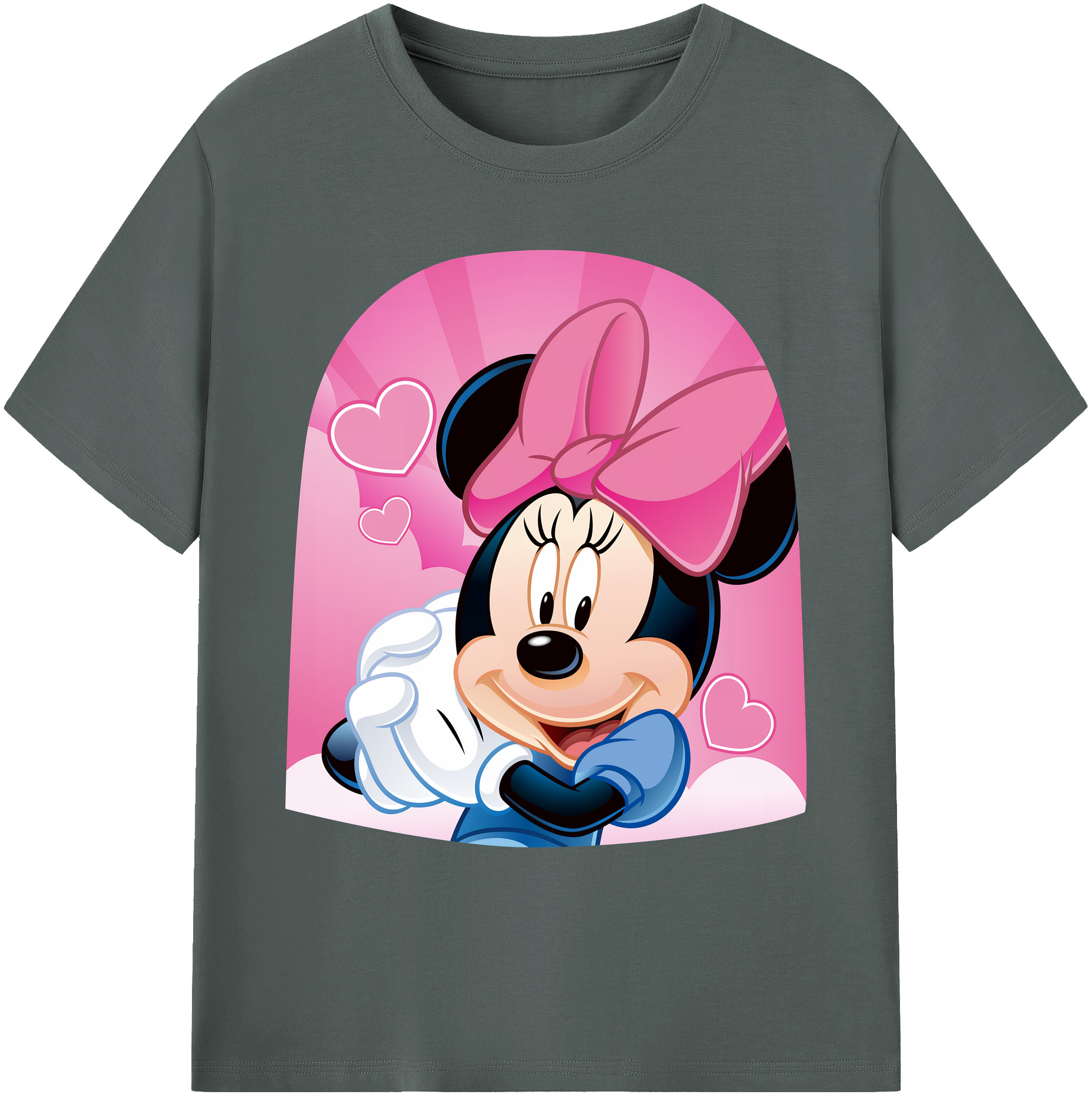 ミッキーマウス Mickey Mouse 綿100％ メンズ半袖Tシャツ｜肌触りやわらか＆通気性